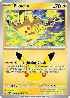 ピカチュウとプラスル Pikachu | 30th Celebration | TCG Card Database