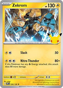 ポムグラネイト（感謝）/4 Zekrom | 30th Celebration | TCG Card Database