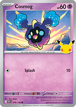 Cosmog 30th 078/128
