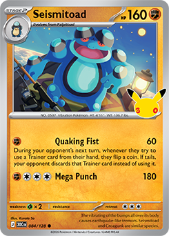 Seismitoad | Black & White—Plasma Freeze | TCG Card Database