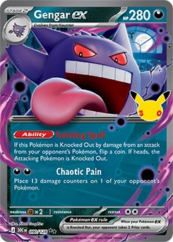 Gengar ex | 30th Celebration | TCG Card Database