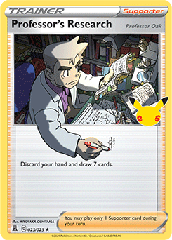 Professor’s Research (Professor Oak)