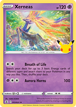 Xerneas Pokémon card