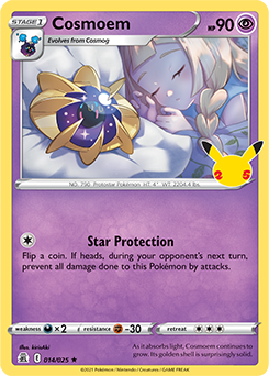 Cosmoem Pokémon card