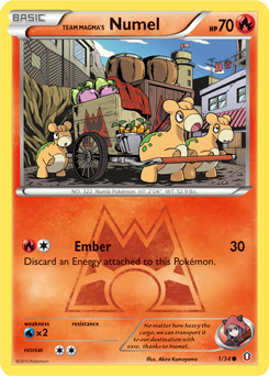 Team Magma’s Numel