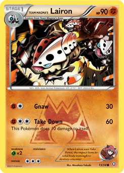 Team Magma’s Lairon