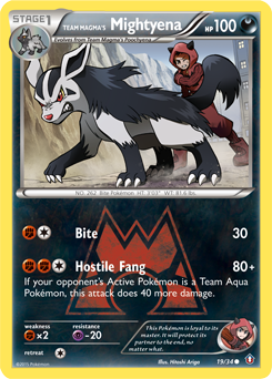 Team Magma’s Mightyena