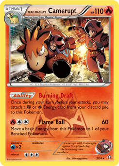 Team Magma’s Camerupt