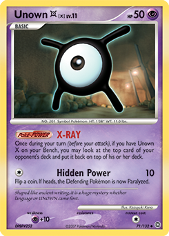 Unown X