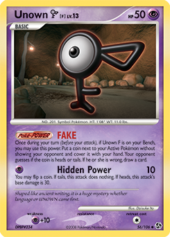 Unown F