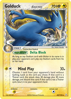 Golduck δ