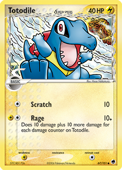 Totodile δ