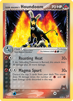 Team Magma’s Houndoom