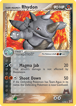 Team Magma’s Rhydon