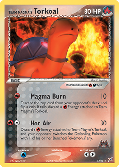 Team Magma’s Torkoal