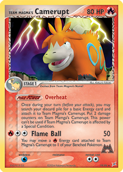 Team Magma’s Camerupt