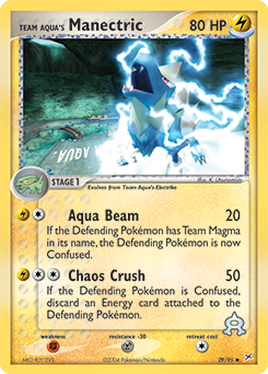 Team Aqua’s Manectric