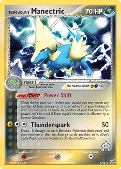 Team Aqua’s Manectric