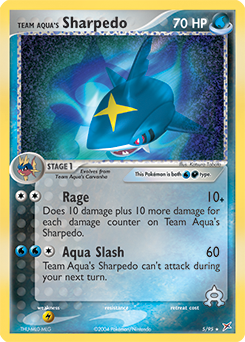 Team Aqua’s Sharpedo