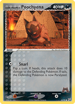 Team Magma’s Poochyena