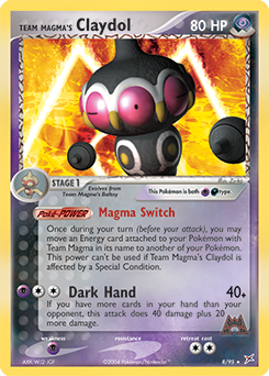 Team Magma’s Claydol