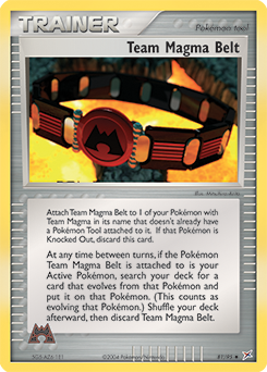 Team Magma Belt