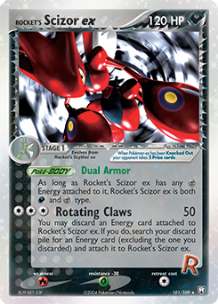 Rocket’s Scizor ex