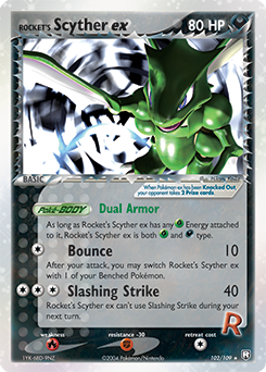 Rocket’s Scyther ex