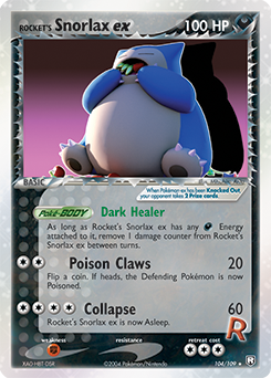 Rocket’s Snorlax ex