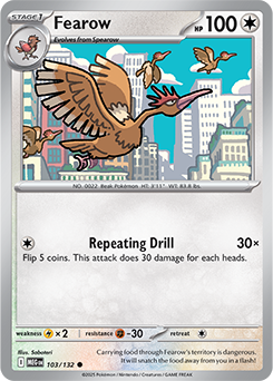 Fearow | XY—Phantom Forces | TCG Card Database