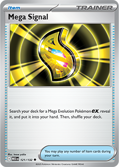 Mega Signal | Mega Evolution | TCG Card Database