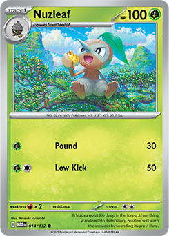 Nuzleaf | Evolving Skies | TCG Card Database