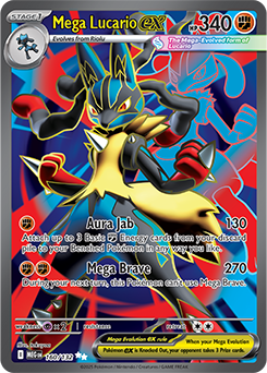 Mega Lucario ex | Mega Evolution | TCG Card Database