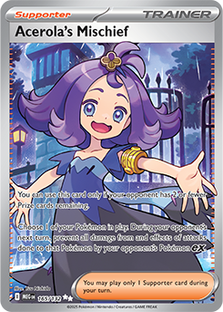 Acerola's Mischief | Mega Evolution | TCG Card Database