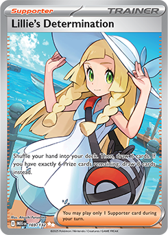 Lillie's Determination | Mega Evolution | TCG Card Database