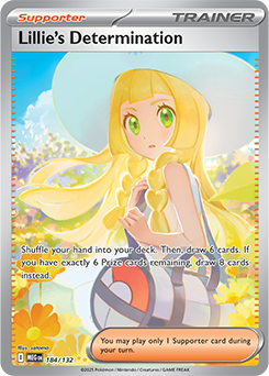 ポケモンカード Lillie's Determination #086 Lillie's Determination | Mega Evolution | TCG Card Database