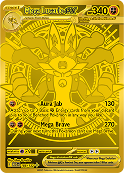ポケモンカードゲーム MEGA LUCARIO ex MEGA ATTACK RARE Mega Lucario Mega Attack Rare - Mega Dream 🥊 Mega Attack Rares