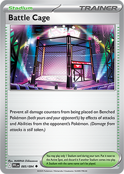 Battle Cage | Phantasmal Flames | TCG Card Database