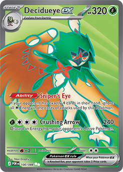 pokemon card decidueye Ex Box you may switch it with 1 of your Benched Pokmon POKEMON - DECIDUEYE EX BOX
