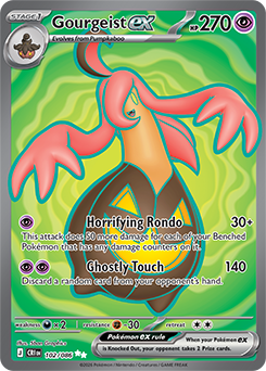 Gourgeist ex | Chaos Rising | TCG Card Database