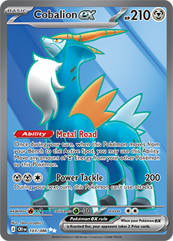 Cobalion ex | Chaos Rising | TCG Card Database