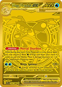 Mega Greninja ex | Chaos Rising | TCG Card Database