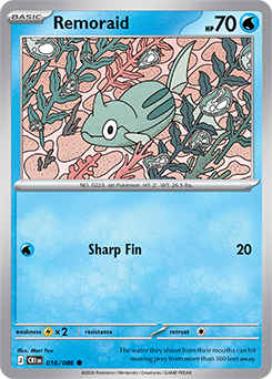 Remoraid Pokémon card