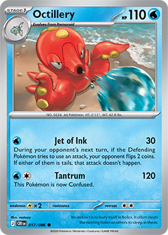Octillery Pokémon card