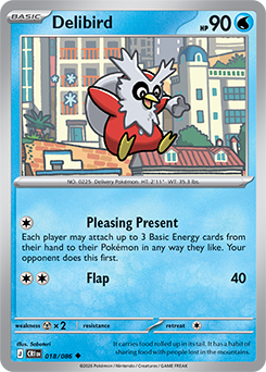 Delibird | Mega Evolution | TCG Card Database