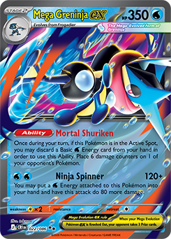 Mega Greninja ex | Chaos Rising | TCG Card Database