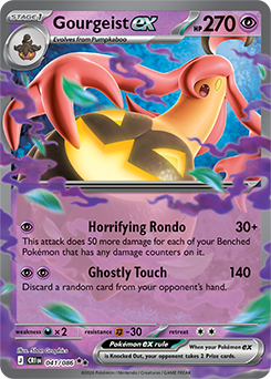 Gourgeist ex | Chaos Rising | TCG Card Database