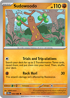 Sudowoodo | Chaos Rising | TCG Card Database