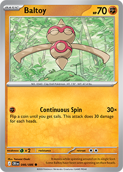 Baltoy | Chaos Rising | TCG Card Database