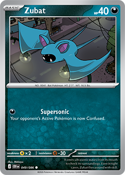 pokemon card zubat Zubat | Battle Styles